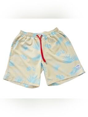 Mosmann Australia Yellow Tropical Swim Trunks Men’s M